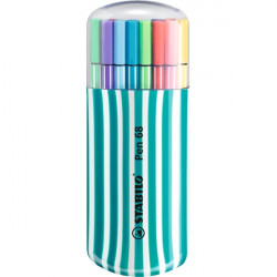 Stabilo Pen 68 Zebrui 20db-os türkiz filctoll készlet (6820-02-2-5)