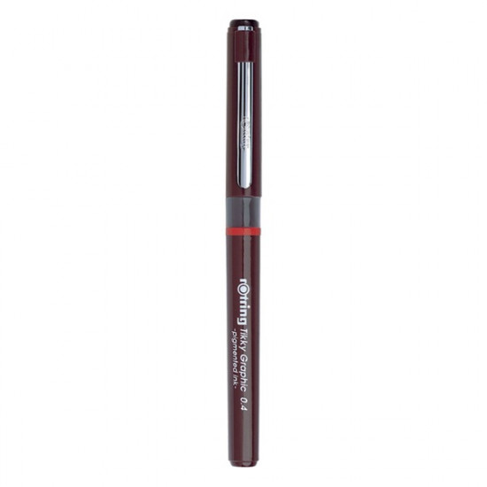 Rotring Tikky Graphic 0,4mm bordó tűfilc (NRR1904754)