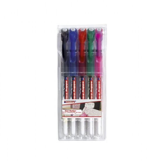 Edding 2185 5db-os vegyes színű zseléstoll (7060234009) Edding 2185 5db-os vegyes színű zseléstoll (7060234009)