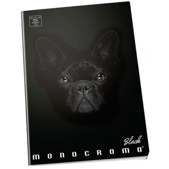 Pigna Moncromo Black Dog A5 sima notesz (P1111-0527) Pigna Moncromo Black Dog A5 sima notesz (P1111-0527)