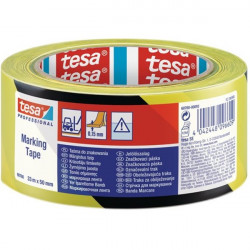 Tesa 60760-93 33m x 50mm fekete/sárga jelölőszalag (60760-00093-15)