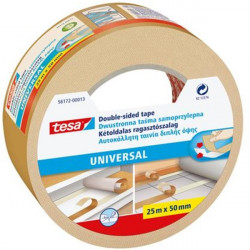 Tesa 56172 25mX50mm kétoldalon tapadó ragasztószalag (56172-00013-11)
