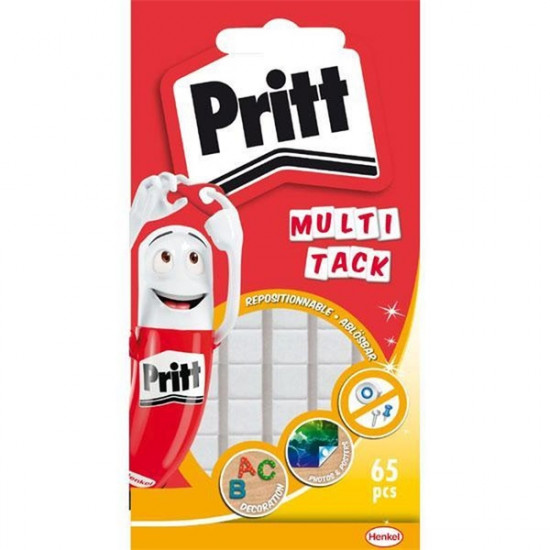 Henkel Pritt Multi Tack gyurmaragasztó 65 kocka/csomag  (1444968)