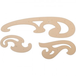 Koh-I-Noor 750058 2 görbevonalzó készlet (7250029000)