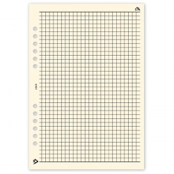 Realsystem 1/513 négyzethálós jegyzet gyűrűs naptár kiegészítő (1513-00)