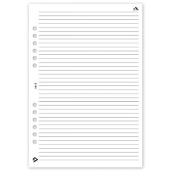 Realsystem 1/412 vonalas jegyzet gyűrűs naptár kiegészítő (1412-00)