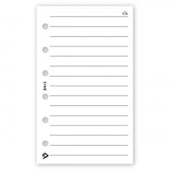 Realsystem 3/412 vonalas jegyzet gyűrűs naptár kiegészítő (3412-00)