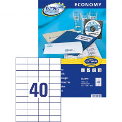 Avery Europe100 52.5mm x 29.7mm 4000db-os etikett (ELA049)