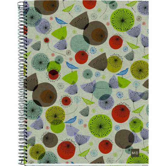 Miquelrius Ecobirds A5 vonalas spirálfüzet (A15289EBI21)