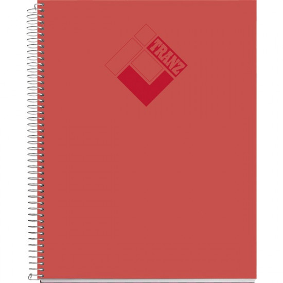 Miquelrius Tranz A4 100lapos PP kockás vegyes színű spirálfüzet (A15238087)