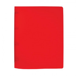 Karton P+P Opaline A4 2cm 4 gyűrűs piros gyűrűskönyv (818.331)