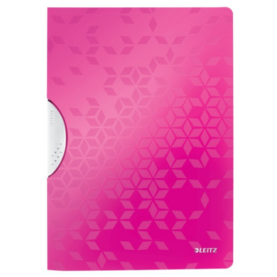 Leitz Wow Colorclip rózsaszín gyorsfűző (4185002)