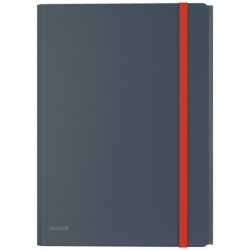 Leitz COSY mobil PP bársony szürke extra tasakos gumis mappa (46190089)