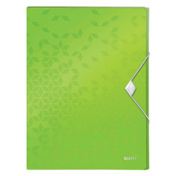 Leitz Wow polipropilén zöld gumis mappa (46290054)