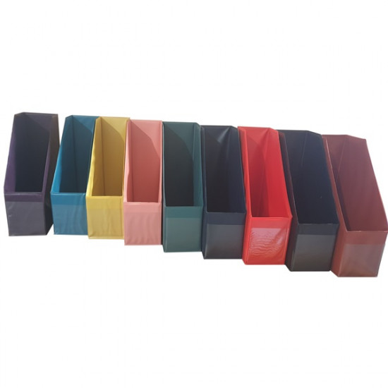 Plastweld 9,5 cm PVC fehér iratpapucs (62-010-0415)