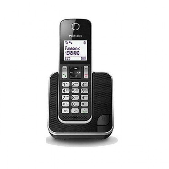 Panasonic DECT vezetéknélküli telefon fekete-ezüst (KX-TGD310PDB)