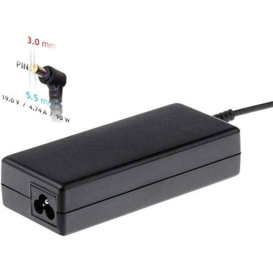 Akyga Notebook Adapter 90W Samsung (AK-ND-27)