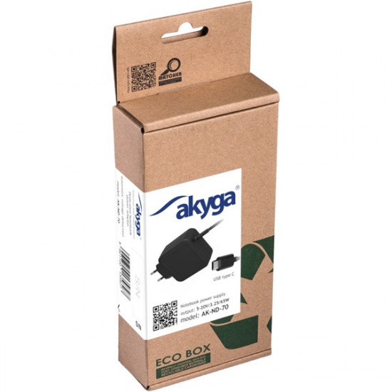 Akyga Notebook Tápegység Univerzális 65W (AK-ND-70) Akyga Notebook Tápegység Univerzális 65W (AK-ND-70)