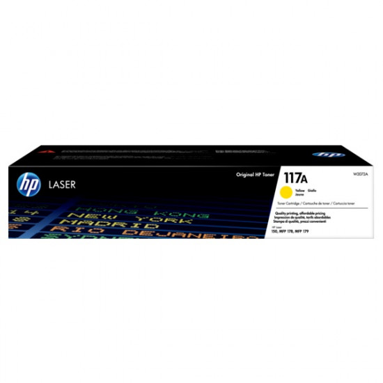 HP 117A Yellow Original Laser Toner Cartridge