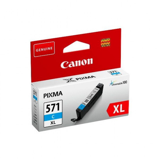 Canon CLI-571C XL tintapatron kék (0332C001)