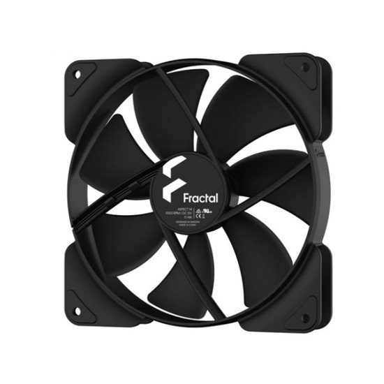 Fractal Design Aspect 14, 140mm ház hűtőventilátor fekete (FD-F-AS1-1401) Fractal Design Aspect 14, 140mm ház hűtőventilátor fekete (FD-F-AS1-1401)
