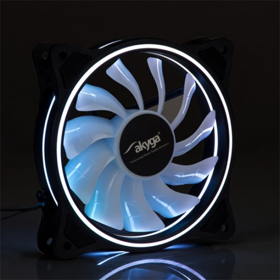 Akyga ház hűtő 12cm RGB LED (AW-12D-RGB) Akyga ház hűtő 12cm RGB LED (AW-12D-RGB)