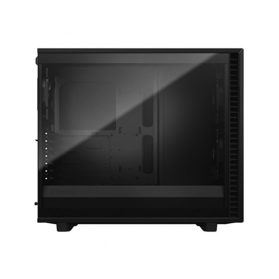 Fractal Design Define 7 Light Tempered Glass Black táp nélküli ablakos ház fekete (FD-C-DEF7A-02)