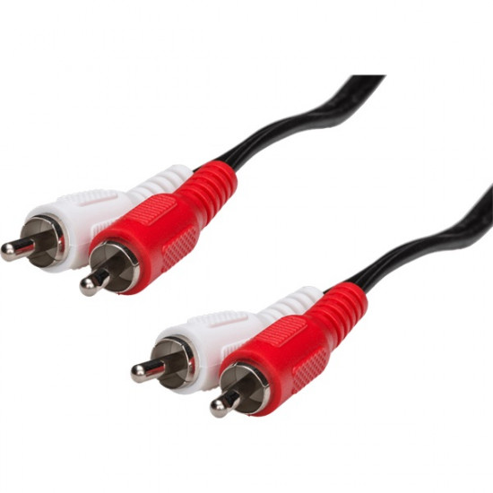 Hama 2x RCA összekötő kábel, 5m (30468) Hama 2x RCA összekötő kábel, 5m (30468)