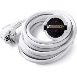 FAMATEL  hosszabbító, 5m, 16A, fehér (2985)