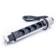 TOO PPS-308-4S IP20, 4x 2P+F, ezüst asztalba süllyeszthető elosztó TOO PPS-308-4S IP20, 4x 2P+F, ezüst asztalba süllyeszthető elosztó