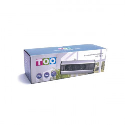 TOO PPS-316-4S IP20, 4x 2P+F, ezüst asztalra rögzíthető elosztó