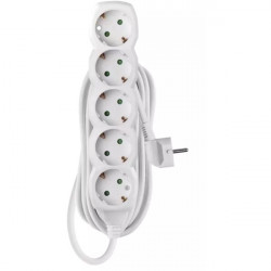 Emos hosszabbító, 5 aljzat, 5m, fehér (P0525R)