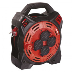 EMOS kültéri kábeldob IP44, LED reflektor, 15m (P08215)