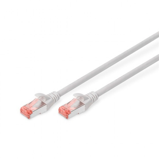 Digitus DK-1644-050 RJ45 Hálózat Csatlakozókábel CAT 6 S/FTP 5m Szürke