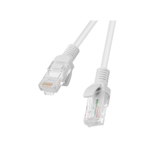 Lanberg Patchcord RJ45 CAT5e UTP kábel 0.25m szürke (PCU5-10CC-0025-S)