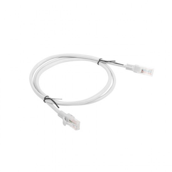 Lanberg RJ45 CAT5e UTP kábel 1m szürke (PCU5-10CC-0100-S)