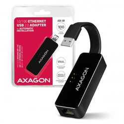 Axagon USB2.0 Fast Ethernet hálózati adapter (ADE-XR)
