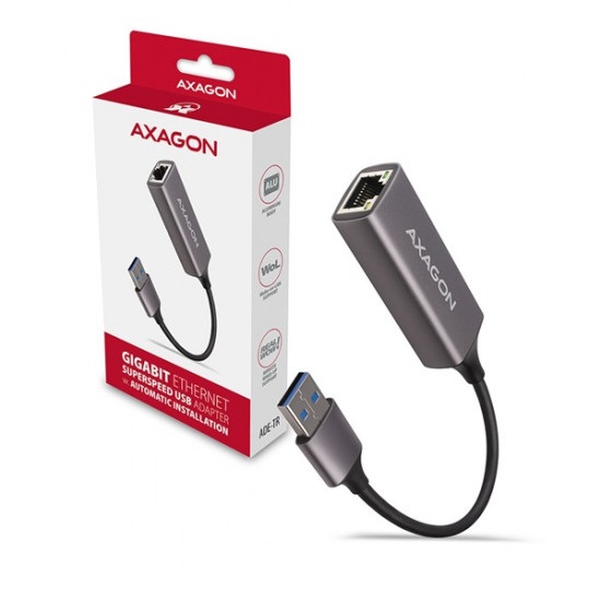 Axagon USB3.2 Gigabit Ethernet hálózati adapter (ADE-TR)