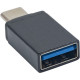 Akyga USB-C - USB 3.1 A Gen 1 M/F adapter - fekete (AK-AD-54) Akyga USB-C - USB 3.1 A Gen 1 M/F adapter - fekete (AK-AD-54)