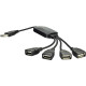 Akyga 4 portos USB 2.0 HUB (AK-AD-13)