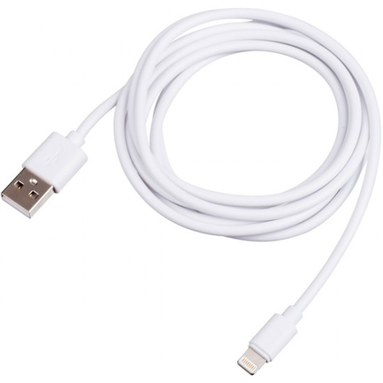 Akyga USB-A - Lightning kábel, 1.8m, fehér (AK-USB-31)