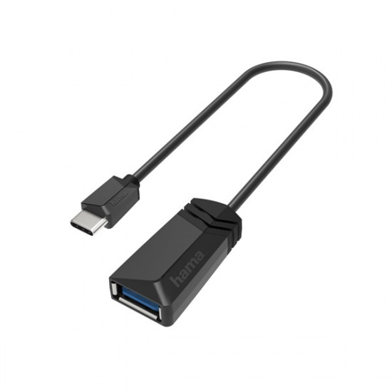 Hama FIC USB Type-C - USB A 3.2 0,15m adapter (200312)