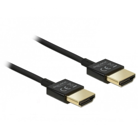 Delock High Speed HDMI Ethernet kábel, 1.5m (84772)