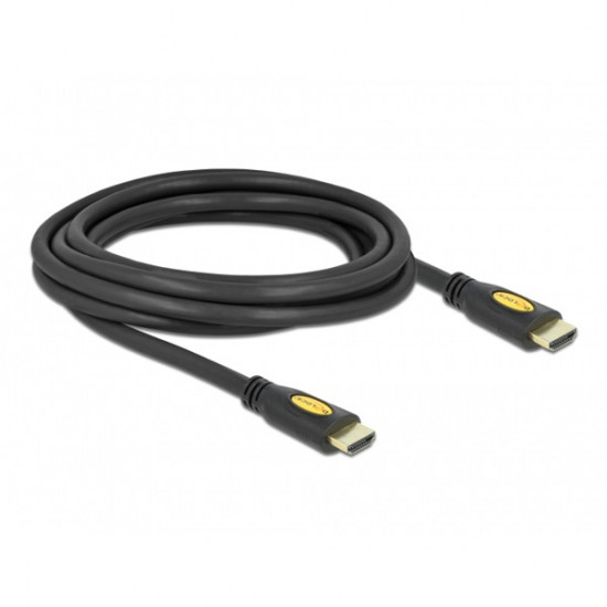 DeLock High Speed HDMI-A Ethernet apa - apa kábel, 3m (82454)