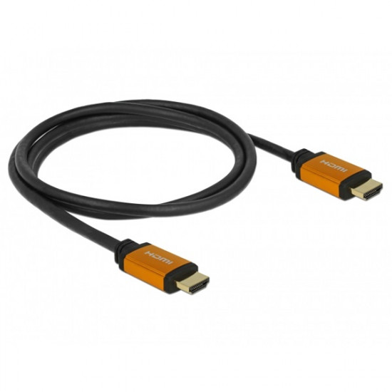 Delock HDMI 2.1 kábel apa - apa, 8K, 60HZ, 1.5m (85728)