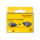 Delock USB Type-C apa - VGA anya 1080p kompakt kialakítású adapter (64002)