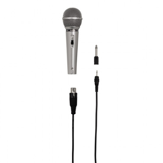 Hama DM 40 Dinamikus Mikrofon ezüst (46040)