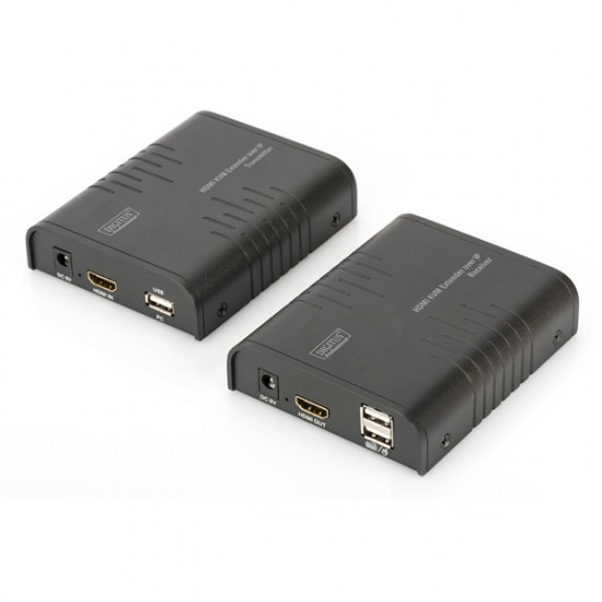 Digitus HDMI KVM Extender UTP kábelen 120m (DS-55202)