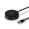 Axagon 4 portos USB 3.0 kör HUB (HUE-P1A)