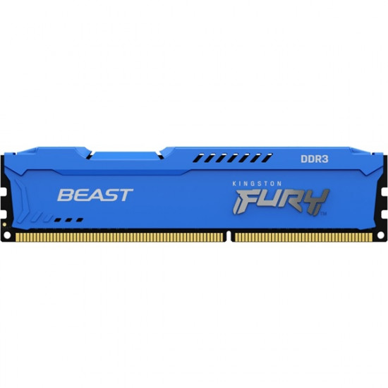 KINGSTON FURY Memória DDR3 8GB 1600MHz CL10  Beast Blue